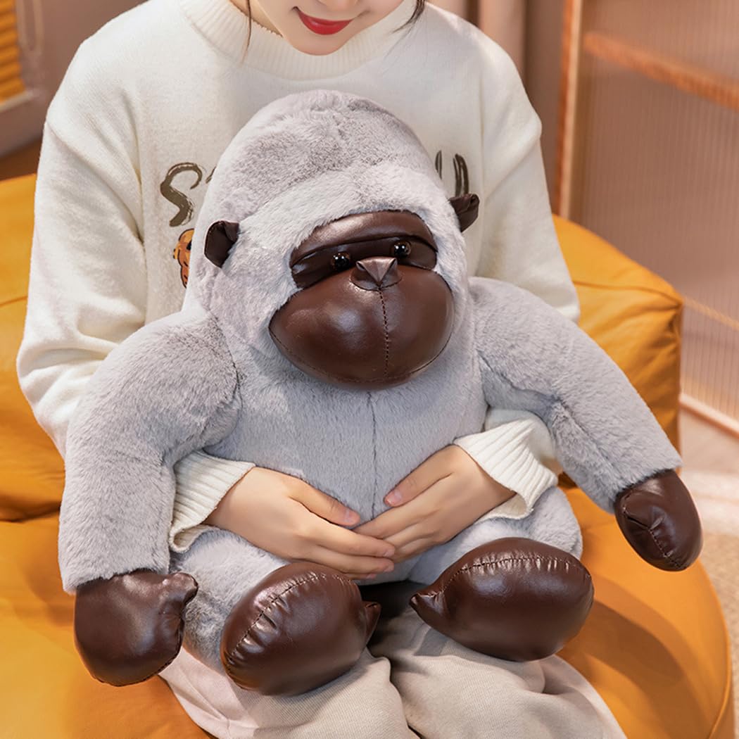 Amazon.co.jp: YABINA TOYS 可愛いゴリラの縫いぐるみ リアル